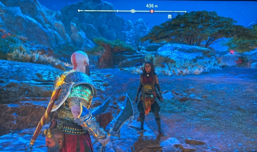 战神5落水洞狂战士墓碑怎么去