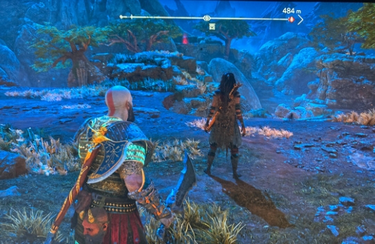 战神5落水洞狂战士墓碑怎么去