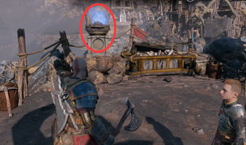 战神5扬斯米达矿场三女神宝箱位置