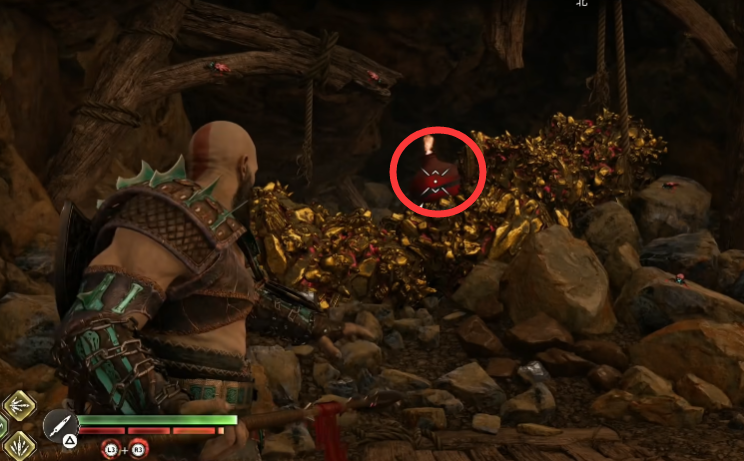 战神5果核三女神宝箱位置