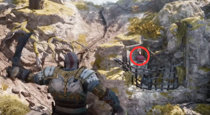 战神5恩泽湾三女神宝箱位置