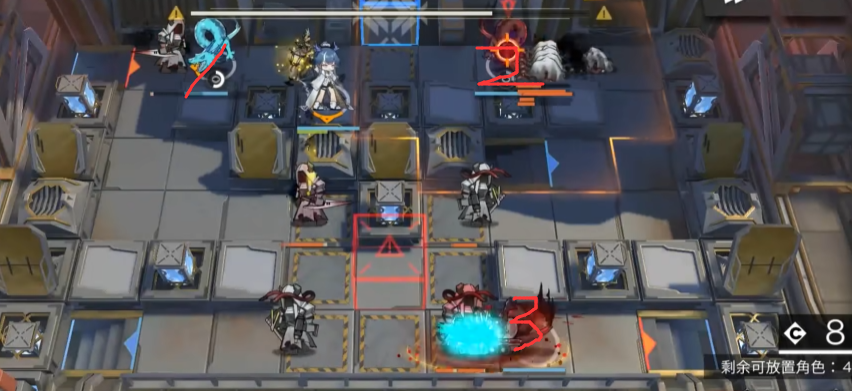 明日方舟10-7标准速刷打法 令单核锰矿速刷