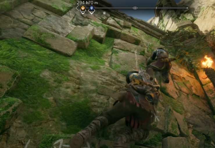 战神5崖边废墟三女神宝箱位置