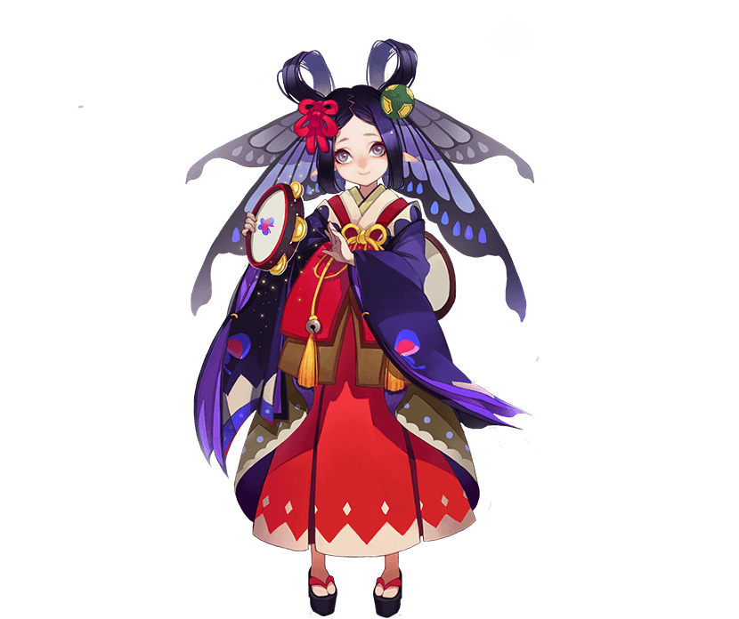 阴阳师蝴蝶精哪里多2023 手鼓小妖精可爱