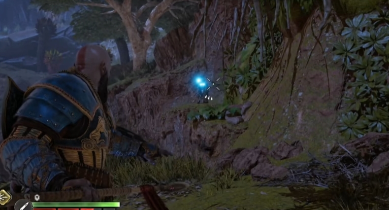 战神5落水洞三女神宝箱位置