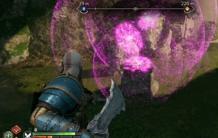 战神5女神瀑布三女神宝箱位置