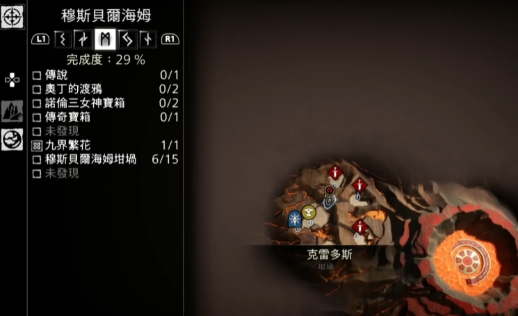 战神5穆斯贝尔海姆三女神宝箱位置