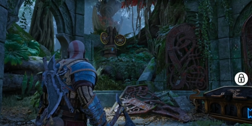 战神5东部巴里森林三女神宝箱位置