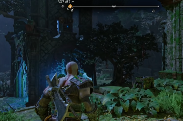 战神5丛林三女神宝箱位置