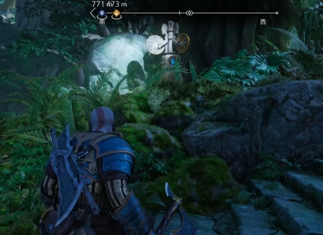 战神5东部巴里森林三女神宝箱位置