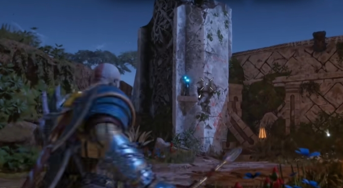 战神5落水洞三女神宝箱位置