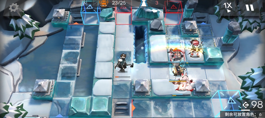 明日方舟风雪过境BI8三人信赖打法