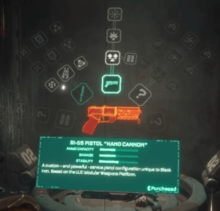 木卫四协议木卫四协议BI55手枪升级效果