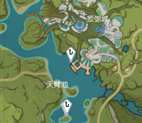 原神钓鱼地点分布图2023最新位置大全分享(共38处)
