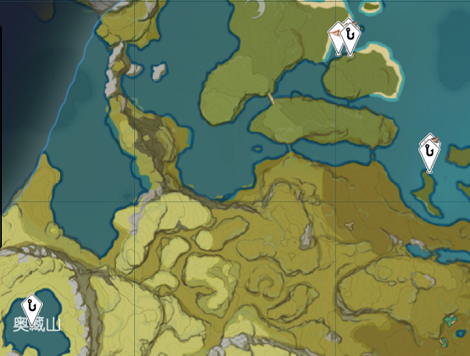 原神钓鱼地点分布图2023最新位置大全分享(共38处)