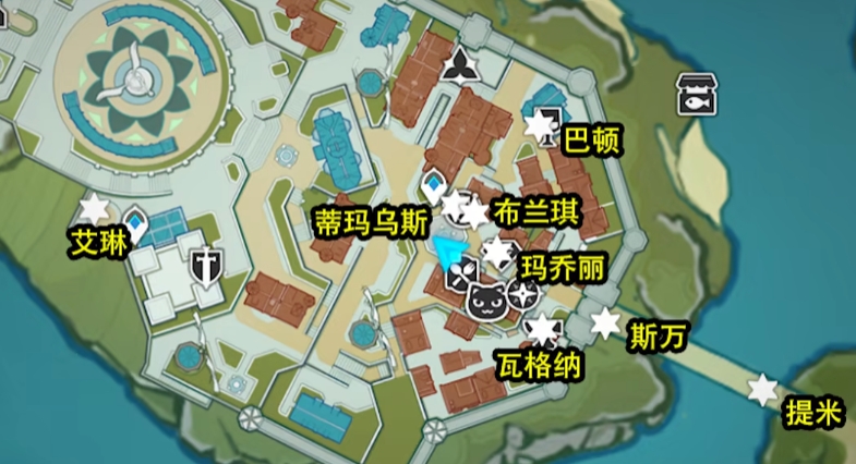 原神七圣召唤npc位置一览