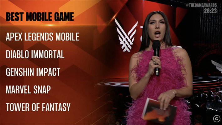 《漫威snap》荣获TGA年度最佳手游