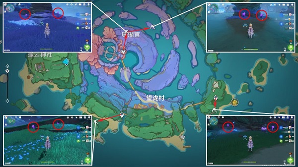 原神电气水晶分布位置图及采集方式和线路分享
