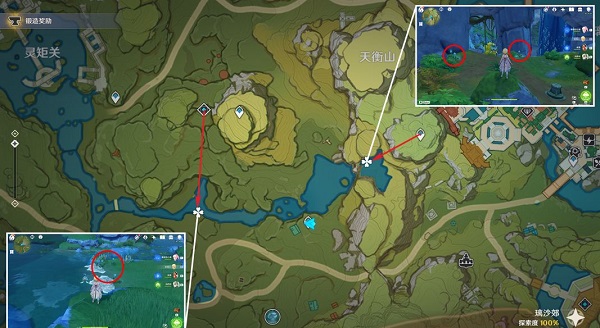 原神冰雾花花蕊位置分布图及采集方式