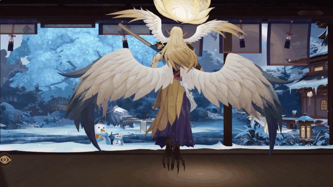 阴阳师迦楼罗新皮肤冬阳惜羽怎么样