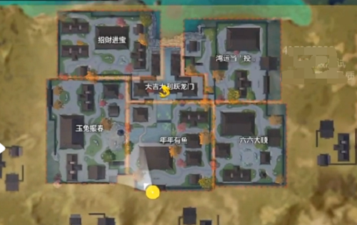 和平精英新春园林年兽在哪里 2023年兽位置分享