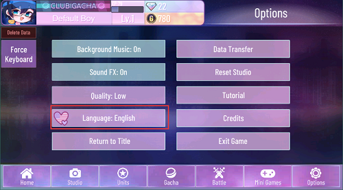 加查nox怎么调中文