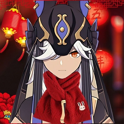 原神新年头像无水印高清图片