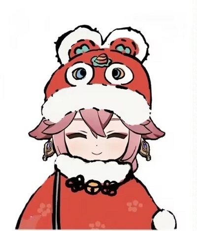 原神新年头像无水印高清图片