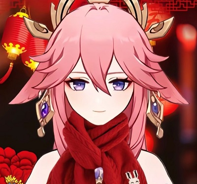 原神新年红围巾头像图片大全2023 高清头像分享