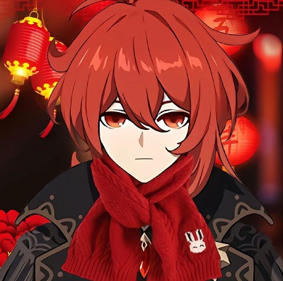 原神新年头像无水印高清图片