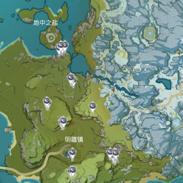 原神夜泊石在哪采集