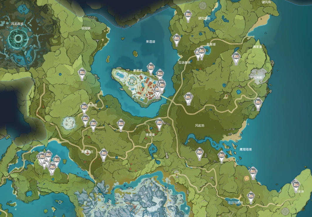 原神蒲公英籽哪里采集