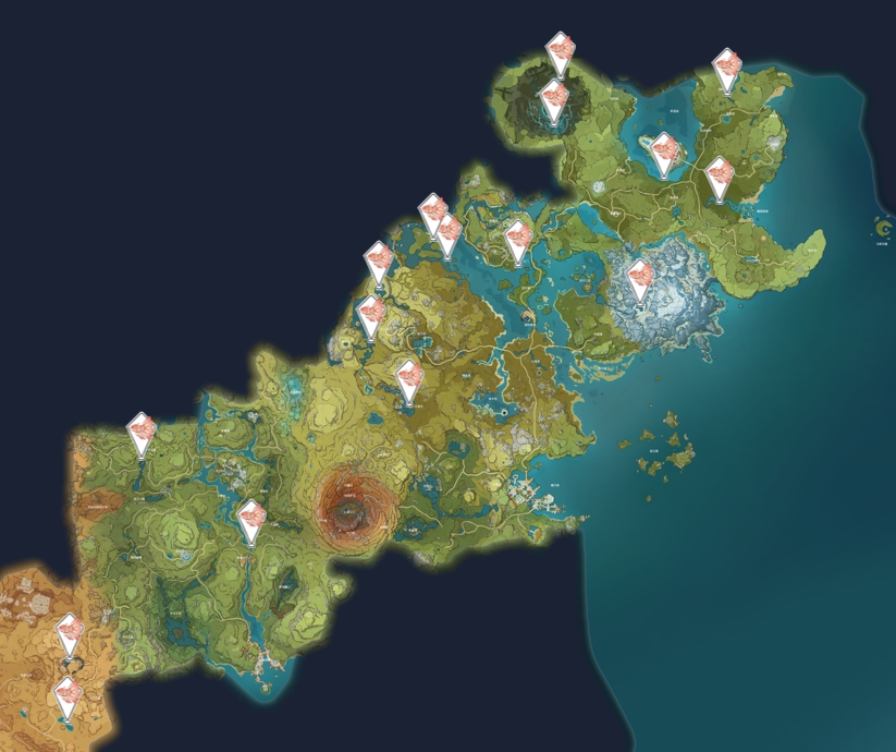 原神花鳉在哪钓