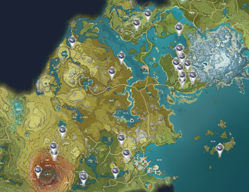 原神夜泊石在哪采集