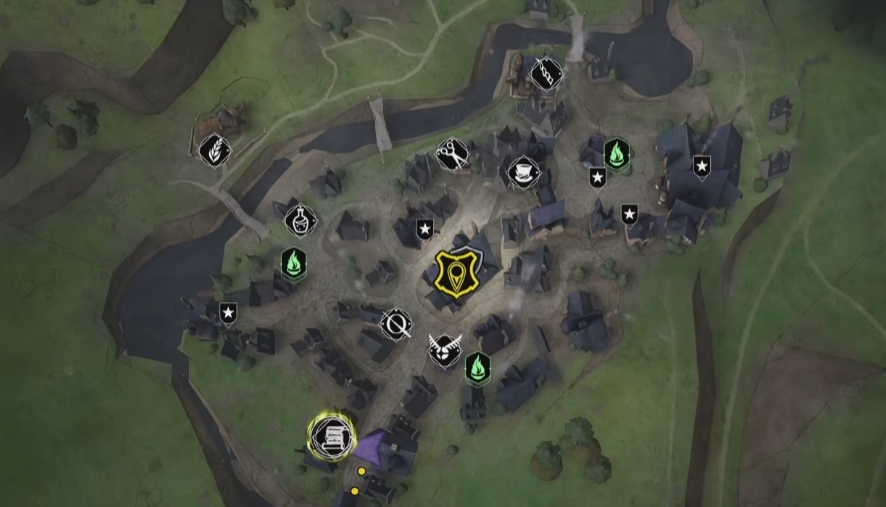 霍格沃茨之遗隐藏月亮位置一览 霍格莫德村区域