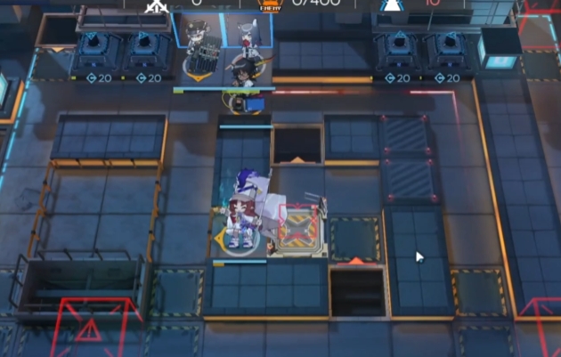 明日方舟龙门商业街400杀挂机流打法