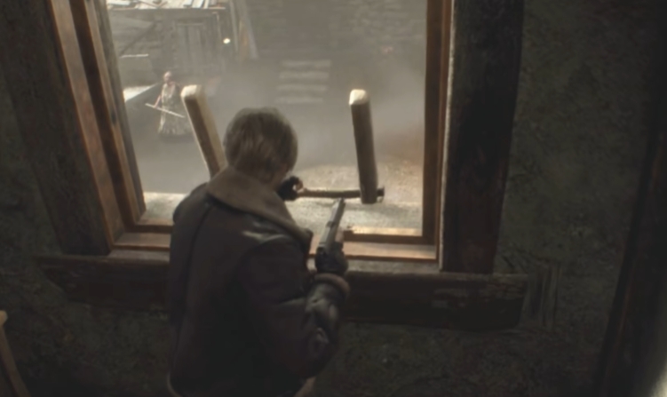 生化危机4重制版电锯男怎么打