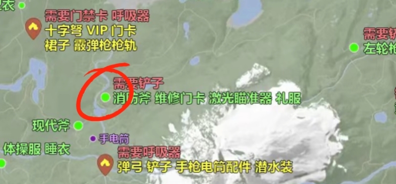 森林之子vip卡在哪里 三张门禁卡位置