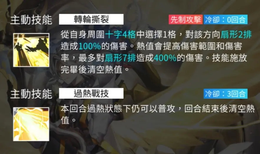 白夜极光零恩技能一览