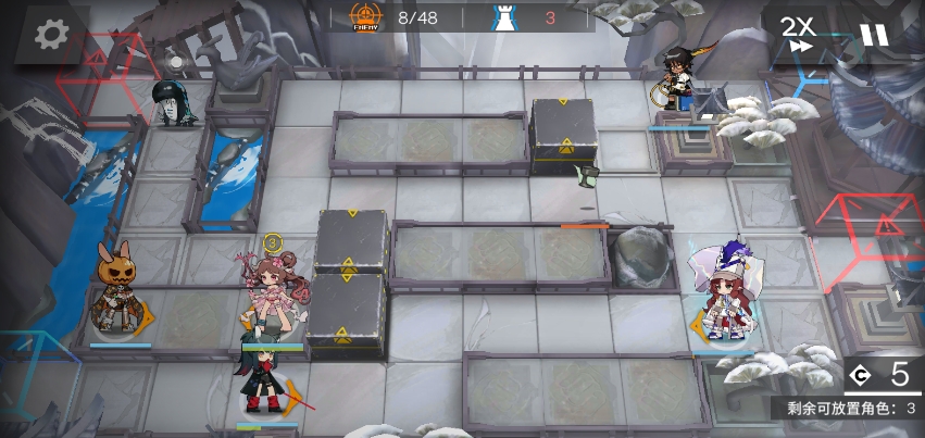 明日方舟3.23尚蜀山道8合约打法