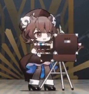 明日方舟罗比菈塔皮肤 罗比菈塔待绘的作品