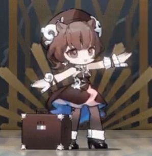 明日方舟罗比菈塔皮肤 罗比菈塔待绘的作品