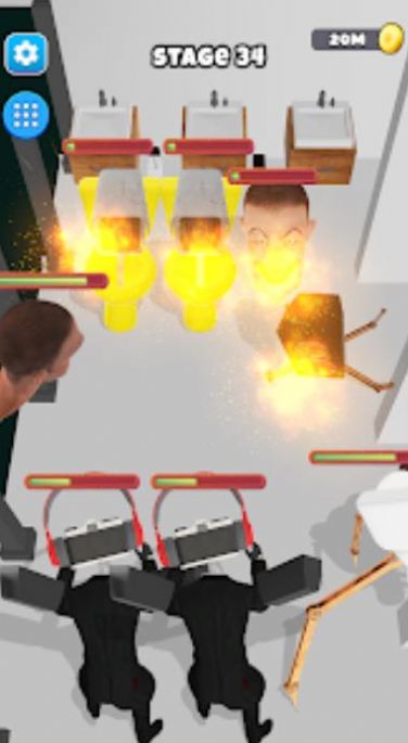 马桶人合并战斗1