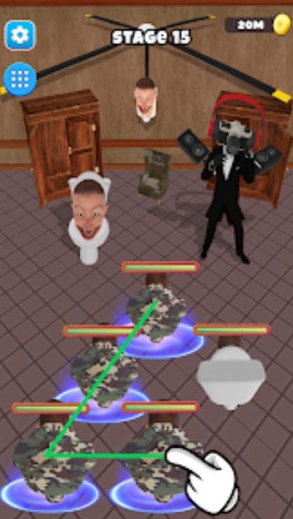 马桶人合并战斗2