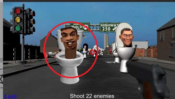 马桶人狩猎射击4