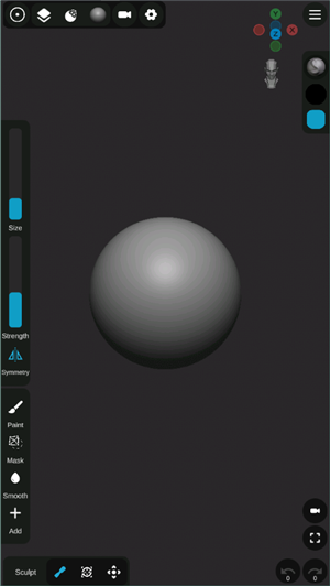 sculpt3d建模软件6