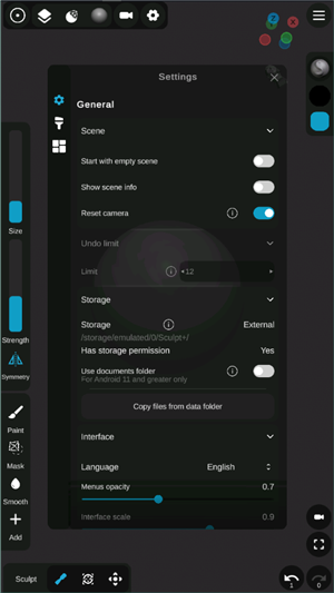 sculpt3d建模软件5