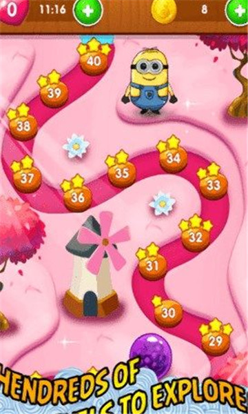 小黄人泡泡射手2