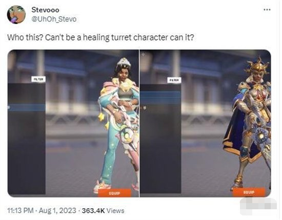 守望先锋2新辅助英雄伊雅莉曝光 皮肤设计绝了！