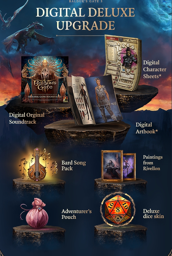 博德之门3豪华版和正式版的区别在哪里